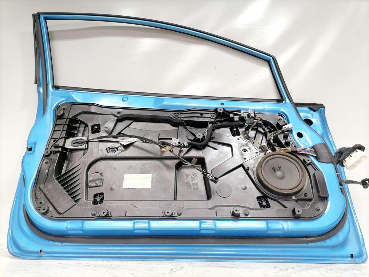 Ford Fiesta JA8 original Tür vorn links Vision Blau 3-Türer Bj.2010